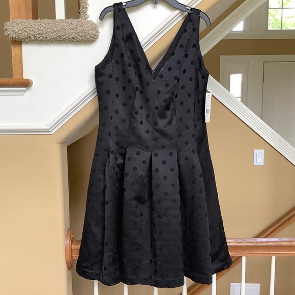 Ralph Lauren Dress Black Size 12 NWT - Picture 1 of 6
